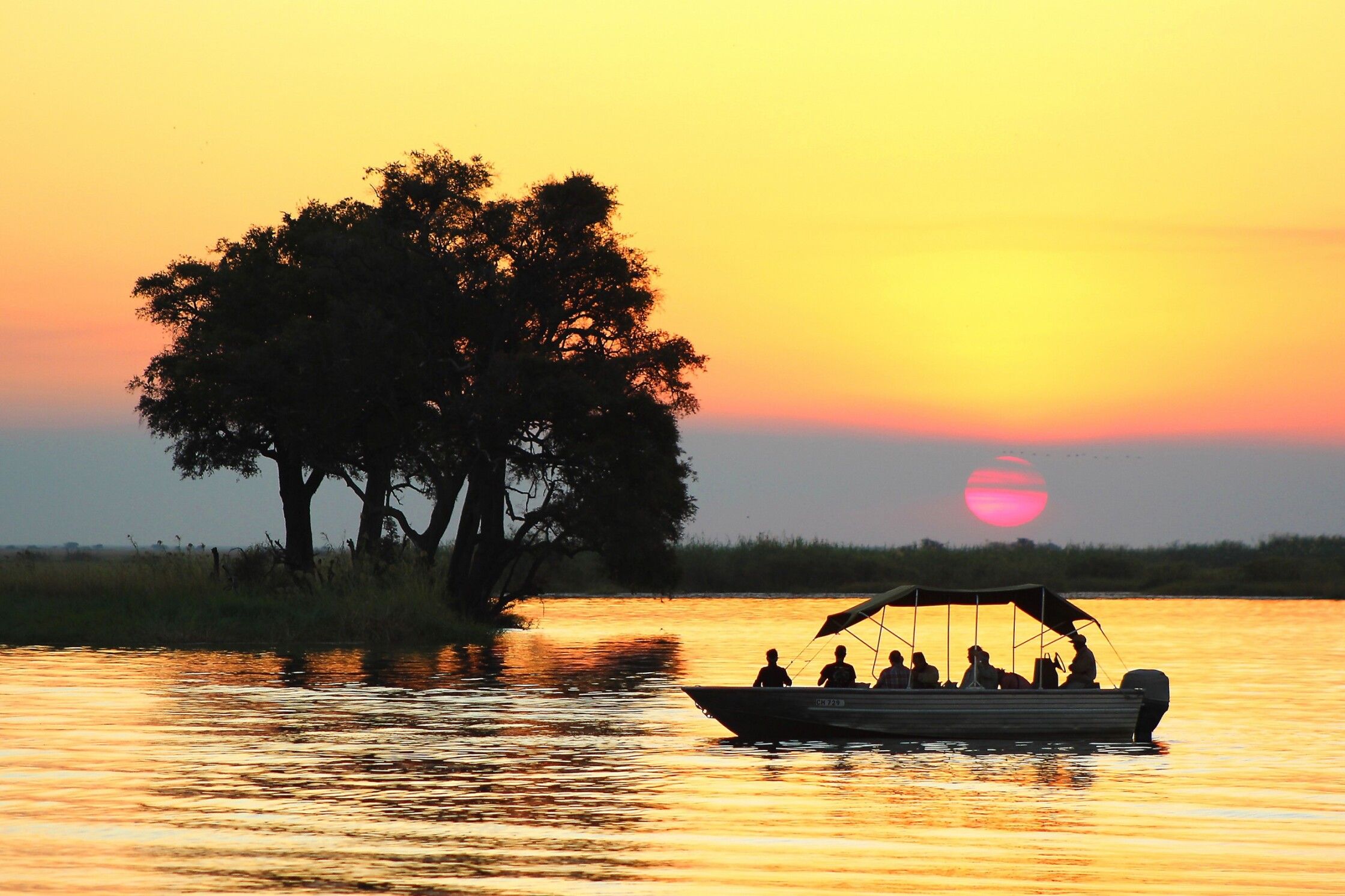 Bootsfahrt auf dem Chobe-Fluss Foto: Archiv